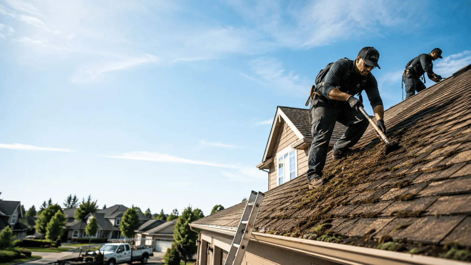 Roof Moss Removal in Ridge, NY near me